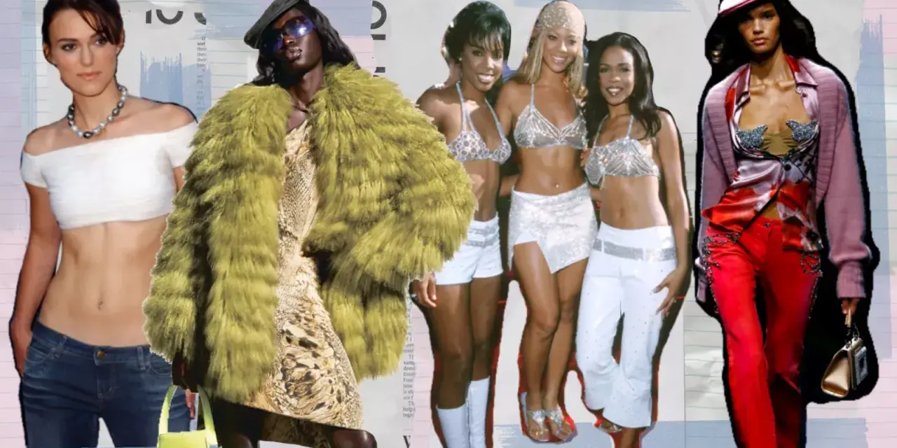 Moda 2000 Polska: błyszczące topy, futra, dżinsy i odważne stylizacje. Ikony stylu z tamtych lat.