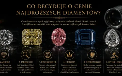 Pięć drogich kamieni: biały, żółty, różowy, niebieski i łza. Co to jest diament i co wpływa na jego cenę?